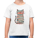 Mummy Cat Halloween Humor Toddler T-shirt