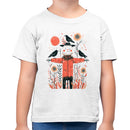 Vintage Scarecrow with Crows Toddler T-shirt