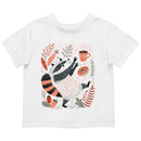 Toddler's Raccoon Coffee Donut T-shirt