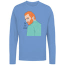On The Gogh Pun Illustration Men's Long Sleeve Shirt