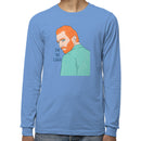 On The Gogh Pun Illustration Men's Long Sleeve Shirt