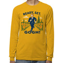Ready Set Gogh Sunflower Running Men's Long Sleeve