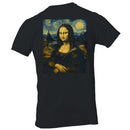 Mona Lisa Starry Night Men's T-shirt