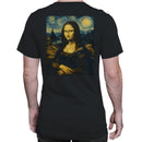 Mona Lisa Starry Night Men's T-shirt