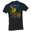 Men's T-shirt - Terrace Cat Cafe Starry Night Scene