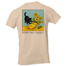 Cat Sunflower Smash Men's T-shirt