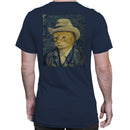 Van Gogh Cat Portrait Men's T-shirt