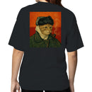 Cat Smoking Pipe Vintage Style Women's T-shirt