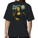 Mona Lisa Starry Night Women's T-shirt