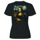 Mona Lisa Starry Night Women's T-shirt