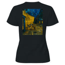 Terrace Cat Cafe Starry Night Women's T-shirt