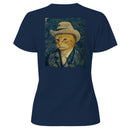 Van Gogh Cat Portrait Women's T-shirt