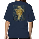 Van Gogh Cat Portrait Women's T-shirt
