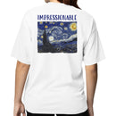Starry Night Parody Art Women's T-shirt