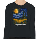 Van Gogh Inspired Landscape Women's Long Sleeve T-Shirt