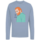 On The Gogh Pun Illustration Women's Long Sleeve Shirt