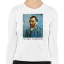 Van Gogh Self Portrait Women's Long Sleeve T-Shirt