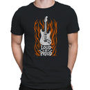 Electric Guitar Flames Men's T-shirt