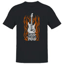 Electric Guitar Flames Men's T-shirt