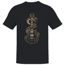 Snake Wrapped Electric Guitar Men's T-shirt