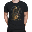 Vulture with Electric Guitar Men's T-shirt
