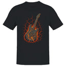 Lava Rock Electric Guitar Men's T-shirt