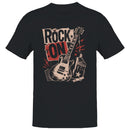 Rock On Electric Guitar Men's T-shirt