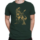 T Rex Playing Electric Guitar Men's T-shirt