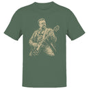 Vintage Rock and Roll Guitar Player Men's T-shirt