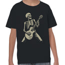 Skeleton Playing Guitar Youth's T-shirt