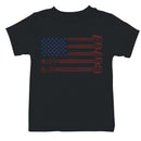 American Flag Guitar Picks Youth T-shirt