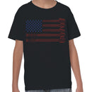 American Flag Guitar Picks Youth T-shirt