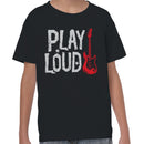 Play Loud Distressed Guitar Graphic Youth T-shirt