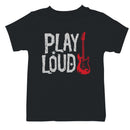 Play Loud Distressed Guitar Graphic Youth T-shirt