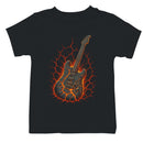Lava Rock Electric Guitar Eruption Youth T-shirt