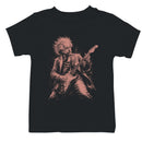 Youth's T-shirt with Scientist Playing Electric Guitar