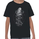 Guitar Neck Barbed Wire Youth T-shirt