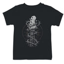 Guitar Neck Barbed Wire Youth T-shirt