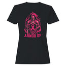 Women's T-shirt Armor Up Breast Cancer Awareness