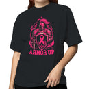 Women's T-shirt Armor Up Breast Cancer Awareness