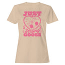 Breast Cancer Ribbon Women's T-shirt - Strong Goose