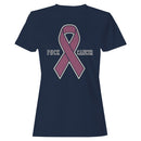 F#CK Cancer Pink Ribbon Women's T-shirt
