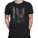 MOTHMAN Red Eyes Anatomy Art Men's T-shirt