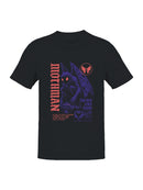 Mothman Red Eyes Know Cryptid Art Men's T-shirt