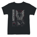 MOTHMAN Red Eyes Cryptid Anatomy Youth T-shirt