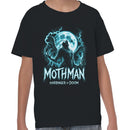 Mothman Harbinger of Doom Moon Art Youth T-shirt