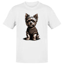 Yorkshire Terrier Sweater Illustration Men's T-shirt