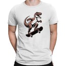 Dinosaur Skateboarding Men's T-shirt