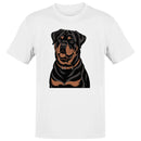 Rottweiler Dog Illustration Men's T-shirt