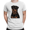 Rottweiler Dog Illustration Men's T-shirt